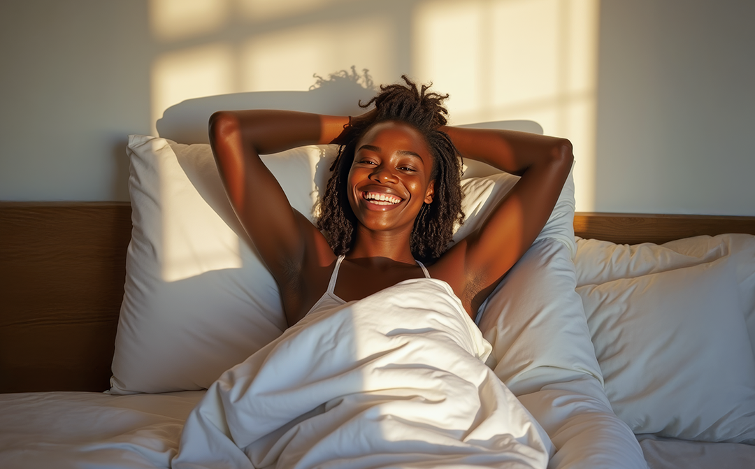 Why do I feel better when I wake myself up instead of relying on an alarm?